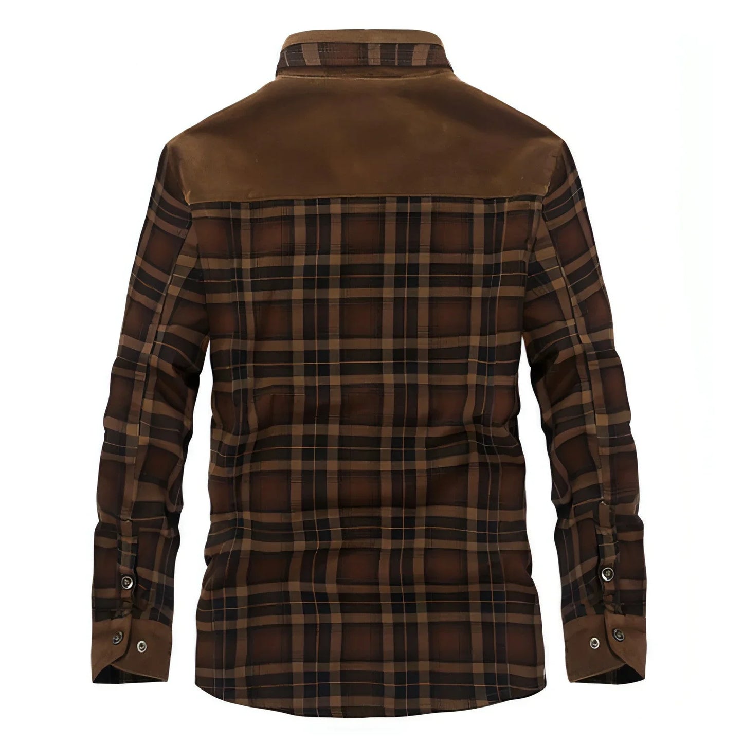 Pure Cotton Plaid Jacket Men - Which Mark