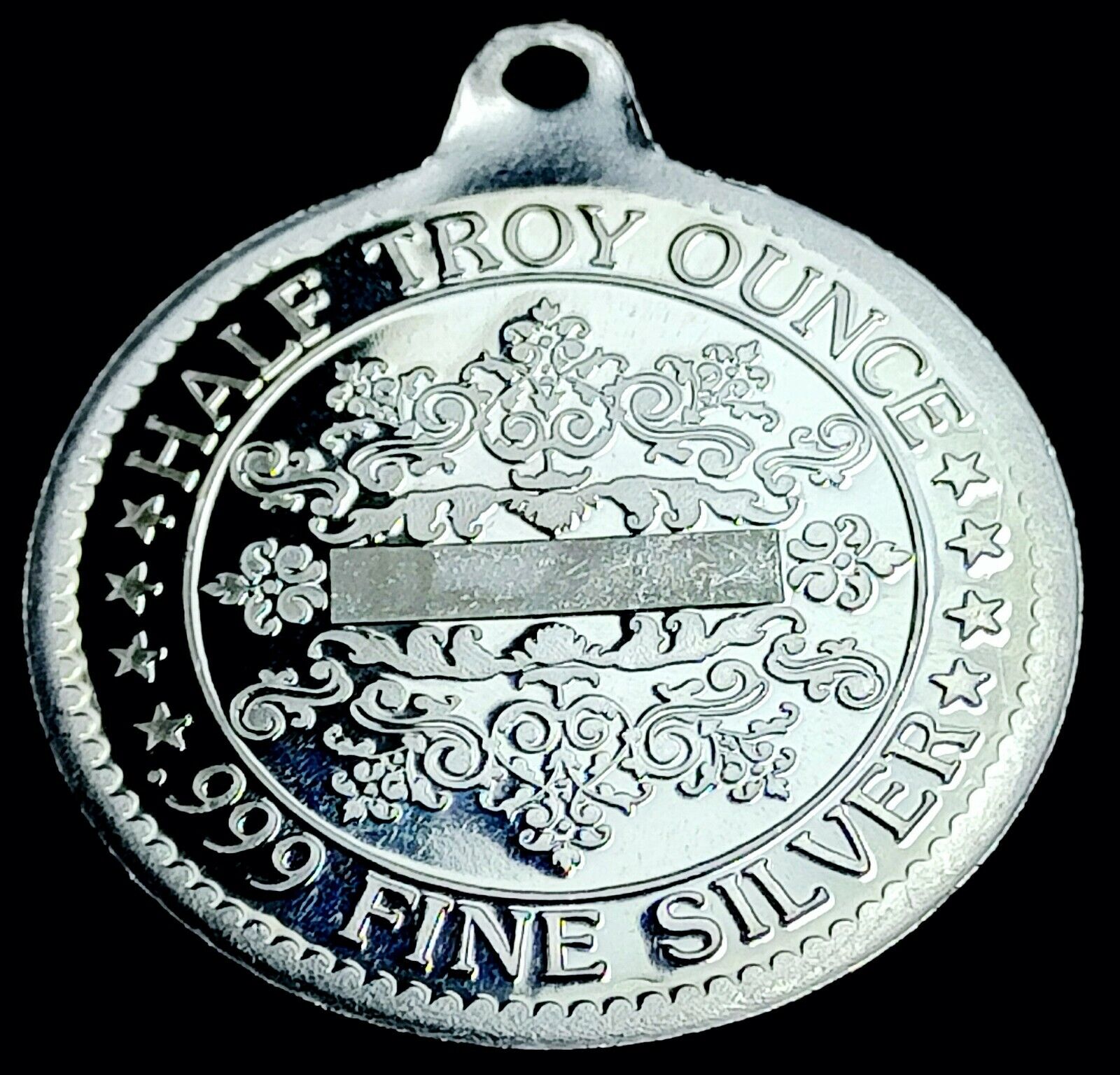 Christmas 1/2 oz .999 Silver Coin in Tree Ornament - Which Mark