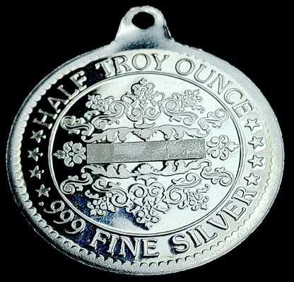 Christmas 1/2 oz .999 Silver Coin in Tree Ornament - Which Mark