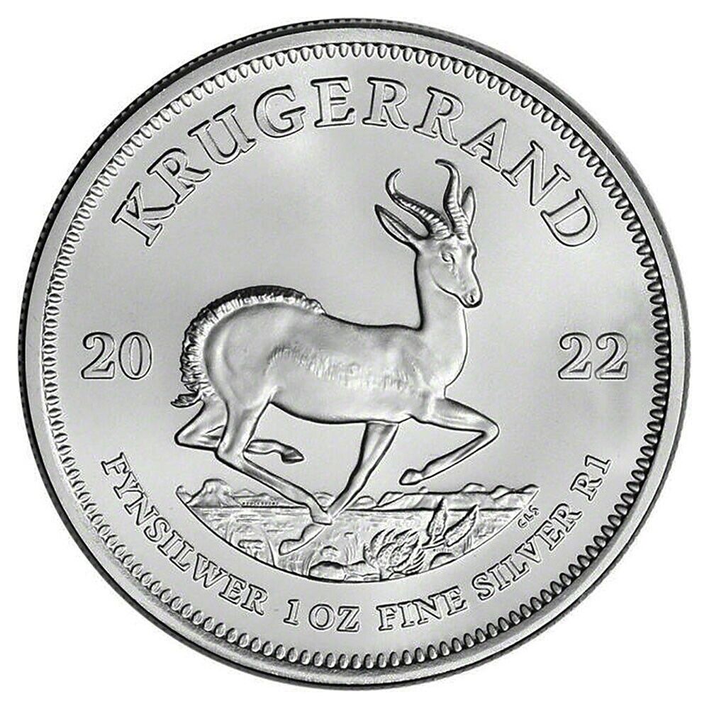 1 oz Silver KRUGERRAND Coin (Random Year) - Which Mark