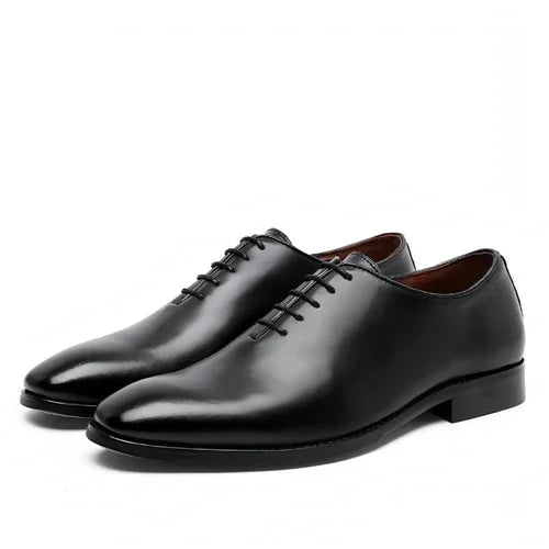 Men's Cowhide Business Casual Rubber Shoes - Which Mark