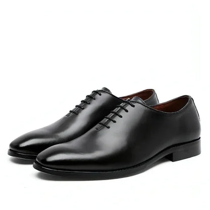 Men's Cowhide Business Casual Rubber Shoes - Which Mark