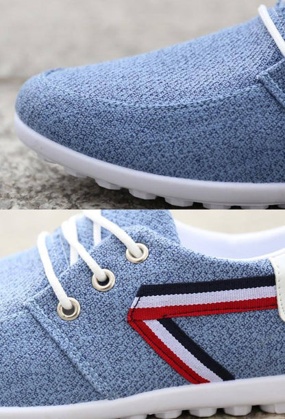 Men'S Soft-Soled Canvas Shoes - Which Mark