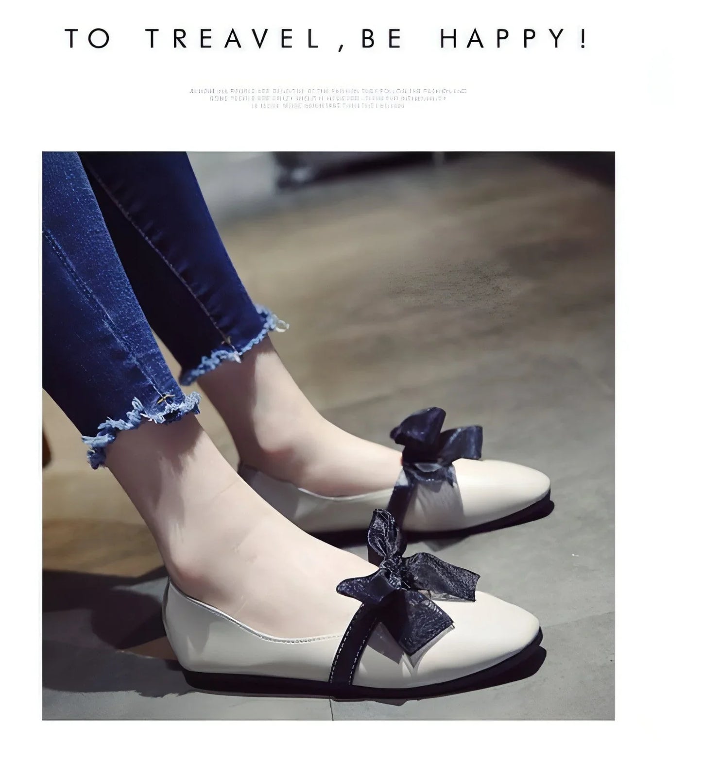 Zinia - Tie Flat Womens Shoes - Which Mark
