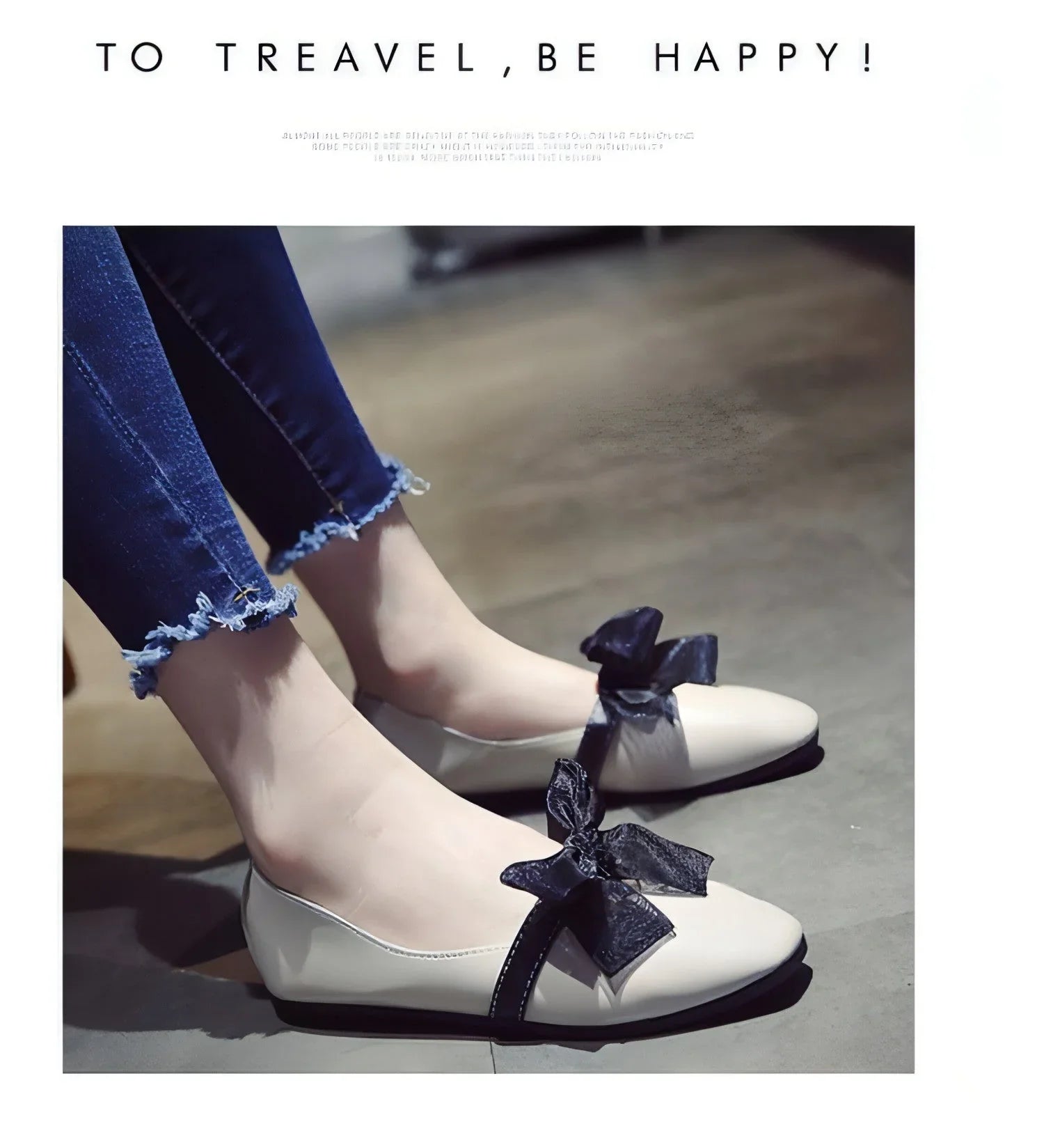 Zinia - Tie Flat Womens Shoes - Which Mark