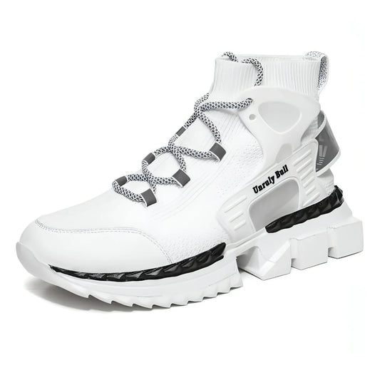 Men's Shoes, Large Size Flying Knitting Shoes, Breathable Shoes - Which Mark