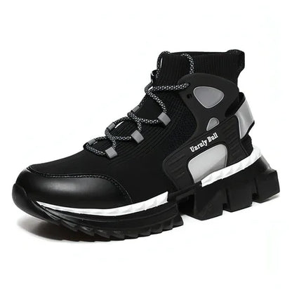 Men's Shoes, Large Size Flying Knitting Shoes, Breathable Shoes - Which Mark