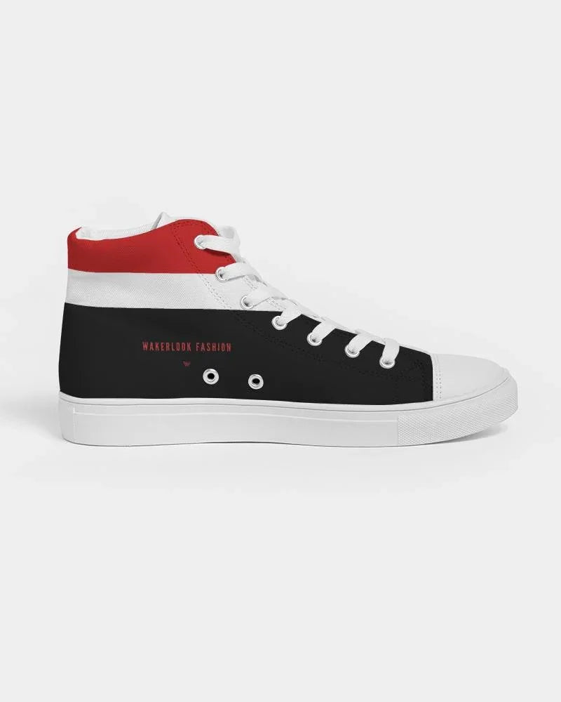 wakerlook Men's Hightop Canvas Shoe - Which Mark