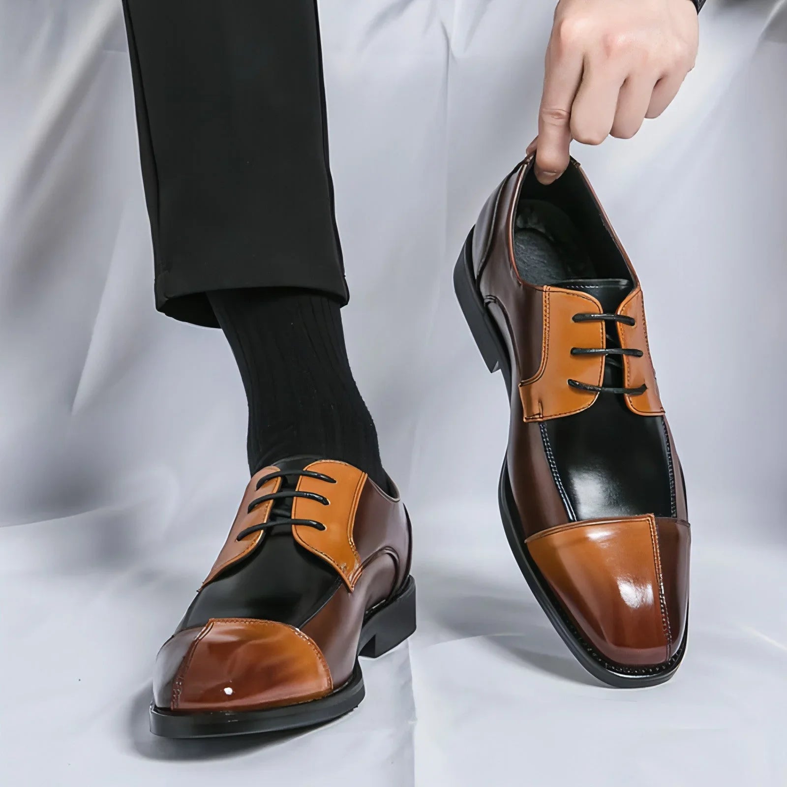 Business Formal Wear Leather Shoes Men - Which Mark