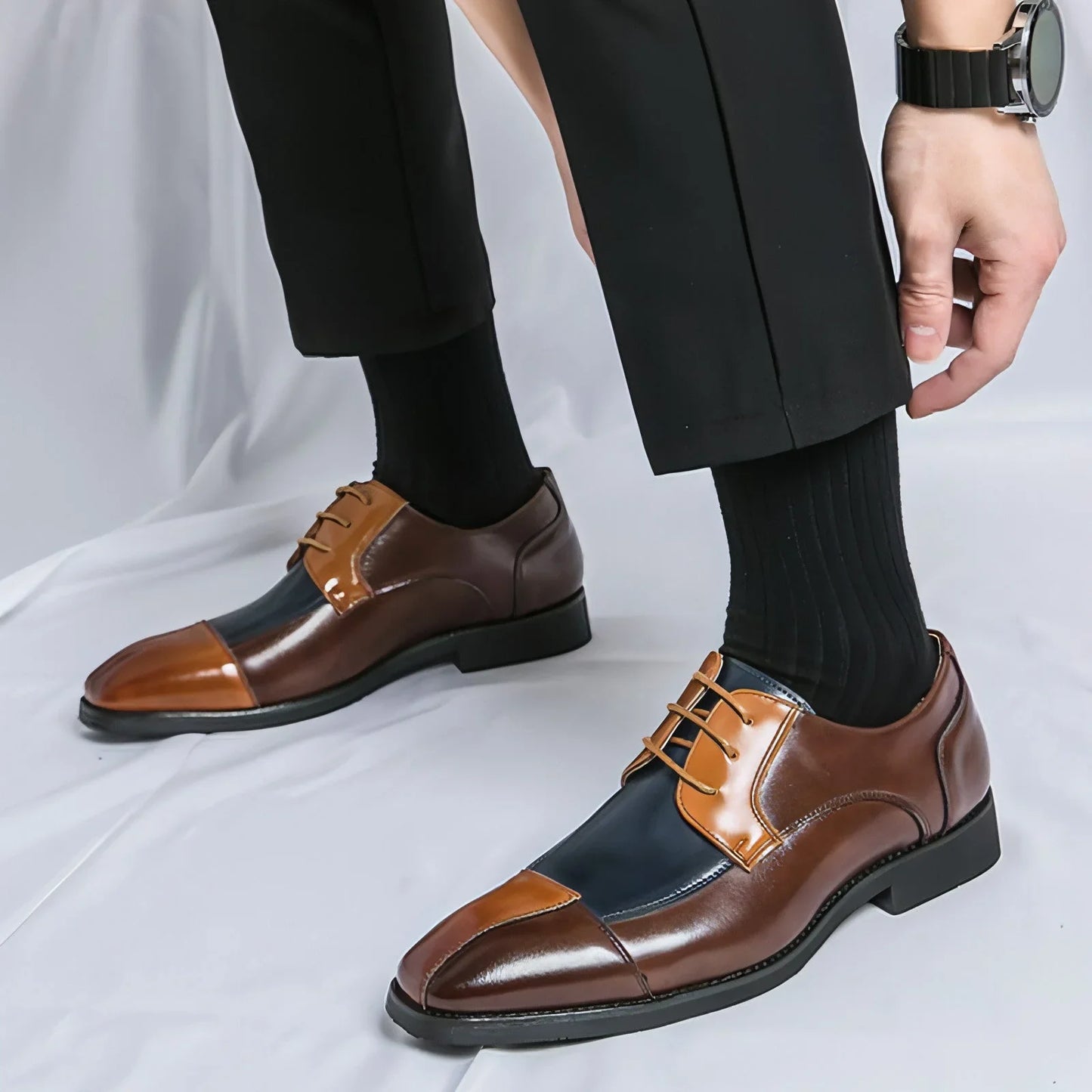 Business Formal Wear Leather Shoes Men - Which Mark