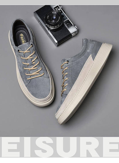 Four Seasons All-match Soft Bottom Casual Sports Skate Shoes Men - Which Mark