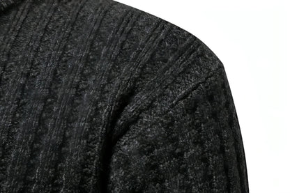 A.1. Autumn Men's Knitwear Solid Color Round Neck Fashion Sweater - Which Mark