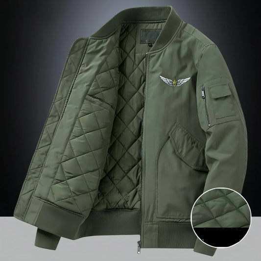 Fashion Casual Brushed Jacket Men - Which Mark