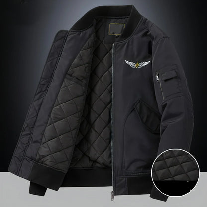 Fashion Casual Brushed Jacket Men - Which Mark