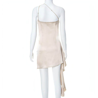 Crossbody Sleeveless Slim Fit Dress - Which Mark