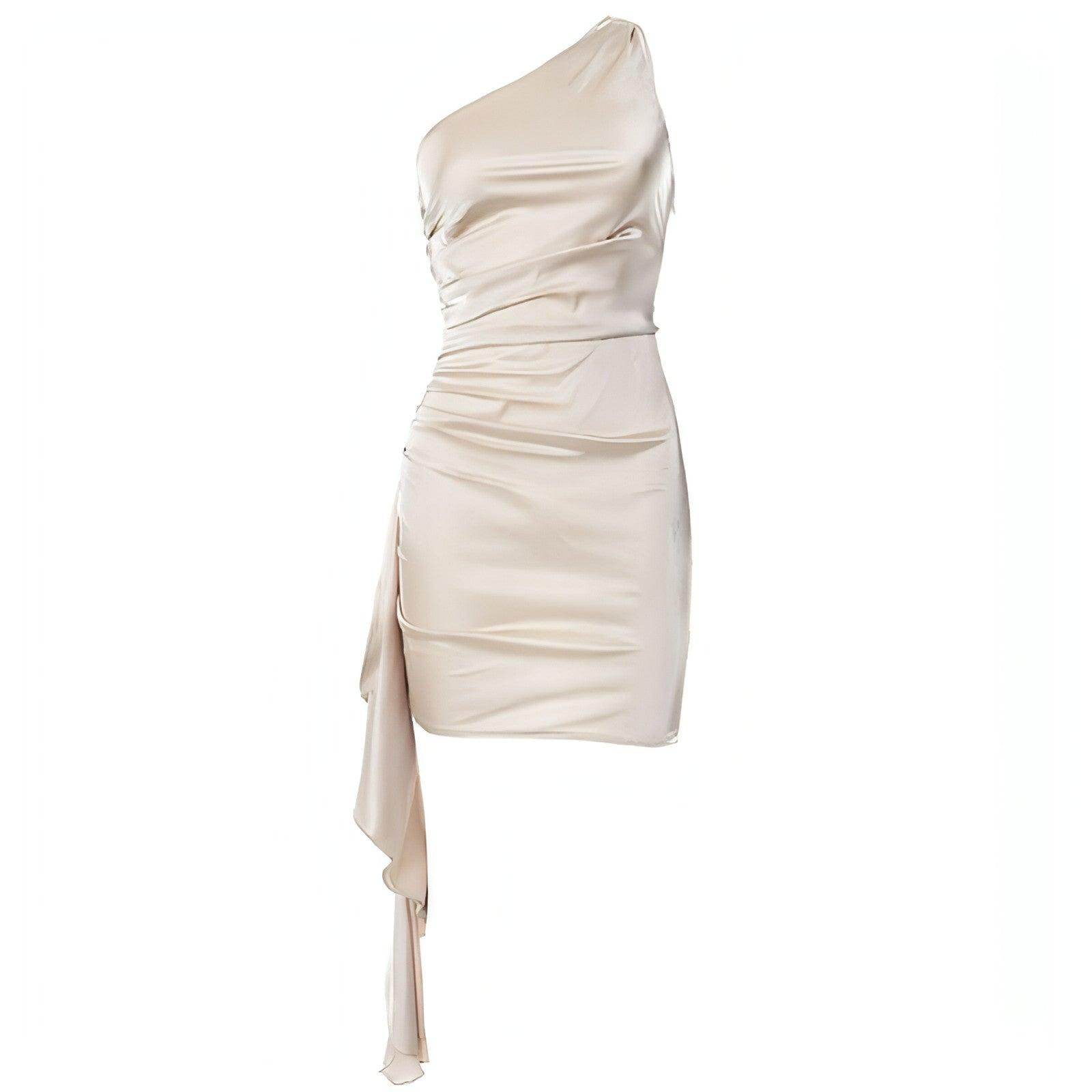 Crossbody Sleeveless Slim Fit Dress - Which Mark