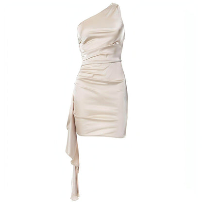 Crossbody Sleeveless Slim Fit Dress - Which Mark