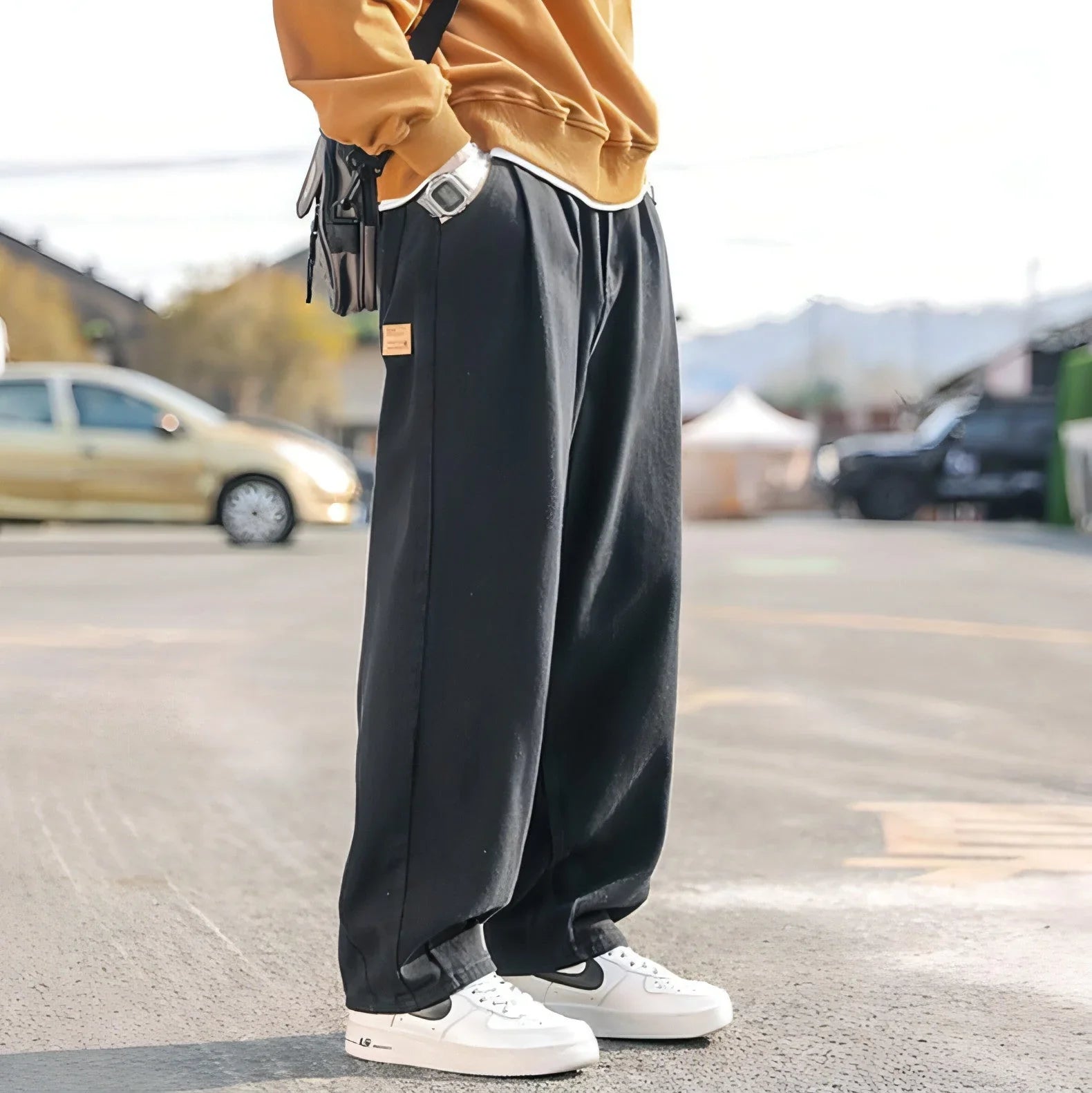 UrbanEase™ Cotton Pants Men's Casual - Which Mark