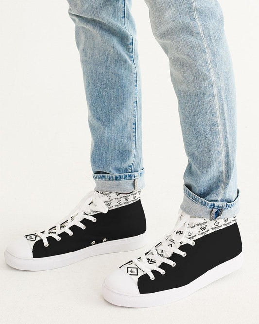 Classic Wakerlook Men's Hightop Canvas Shoe - Which Mark