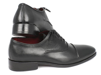 Paul Parkman Men's Captoe Oxfords Black (ID#077-BLK) - Which Mark