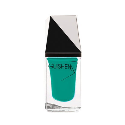 Premium Nail Lacquer, SHEVA - 179, DEEP TURQUOISE CRÈME NAIL POLISH - Which Mark