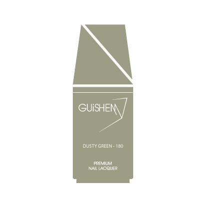 Premium Nail Lacquer, DUSTY GREEN - 180, MINT GREEN CRÈME NAIL POLISH - Which Mark