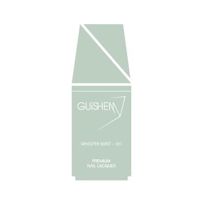 Premium Nail Lacquer, WHISPER MINT - 181, ICY MINT CRÈME NAIL POLISH - Which Mark