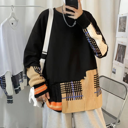 Ins National Fashion Brand Boys' Knitwear Sweater Youth Men - Which Mark