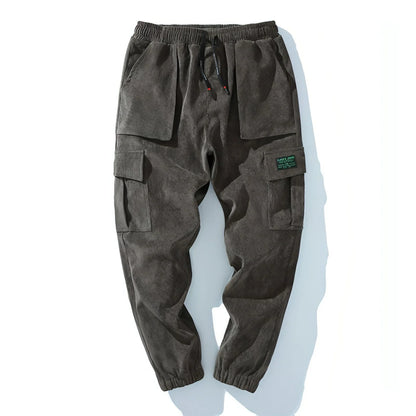 Men's Retro Loose Striped Casual Harem (Jeans & Pants) - Which Mark