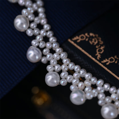 LuxeJewels™ – South Sea Pearl Necklace with 18K Gold Accent - Which Mark