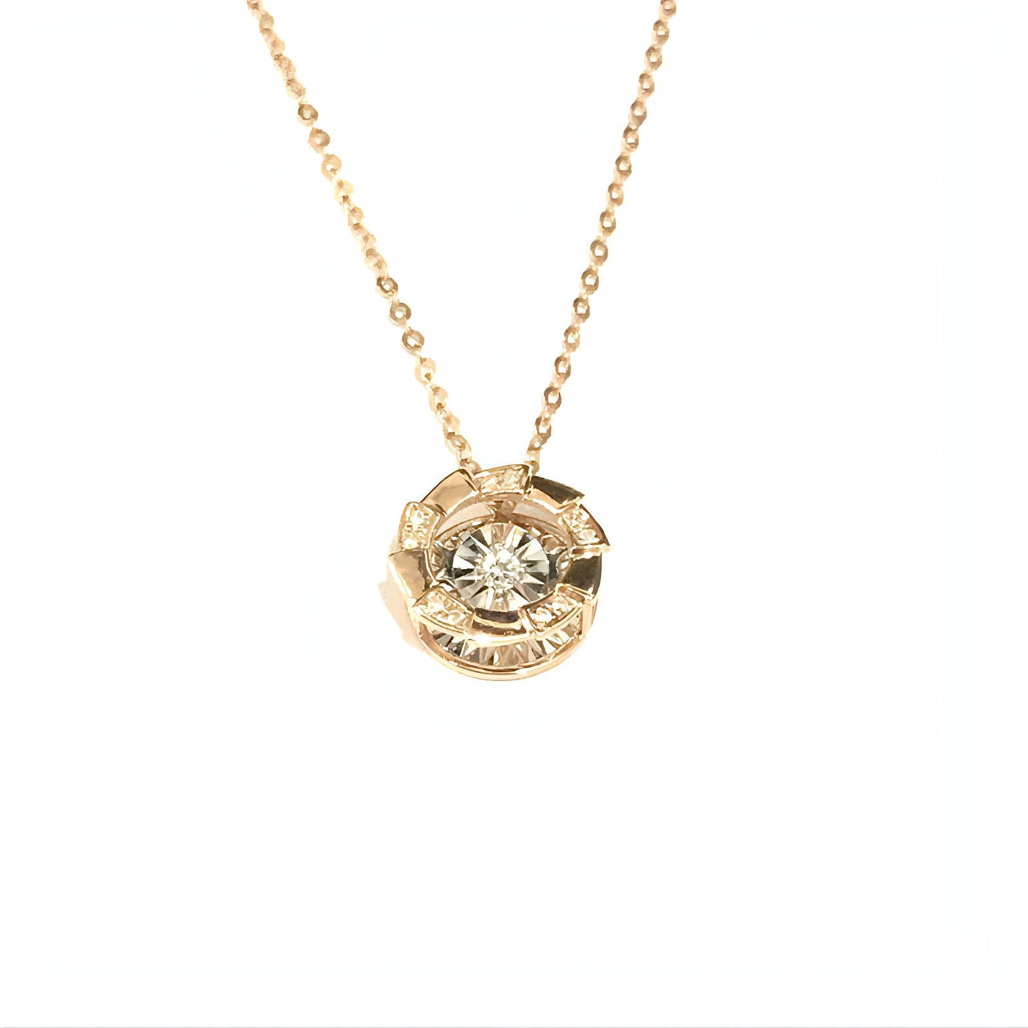 18K Gold Fashion Brand Necklace - Which Mark