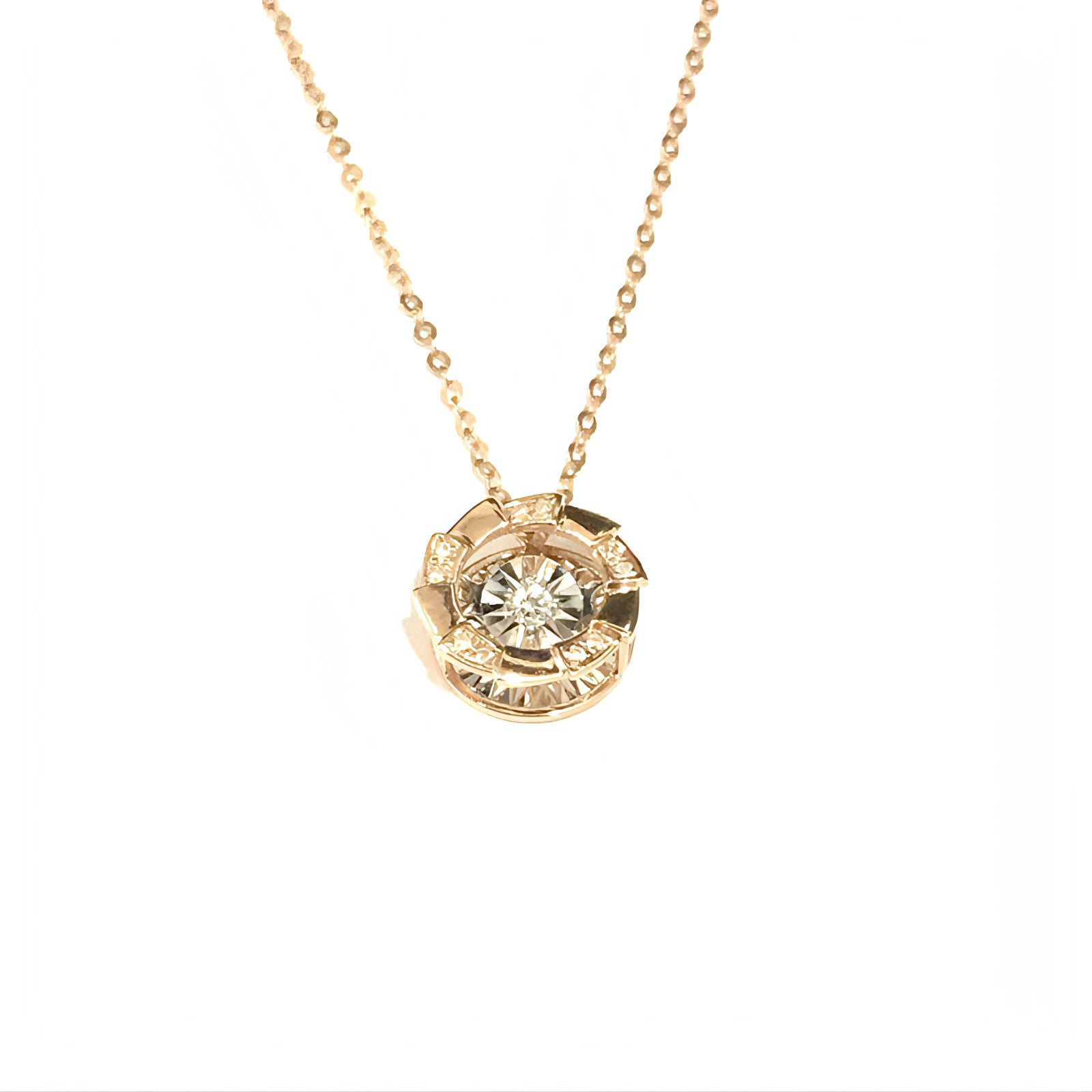 18K Gold Fashion Brand Necklace - Which Mark