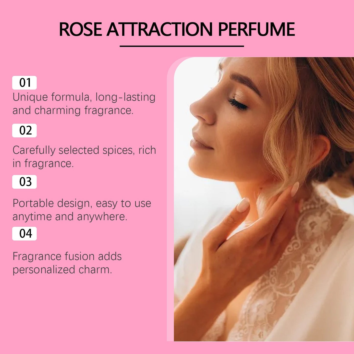 Roxelis™ Rose Perfume – Attraction Pink - Which Mark