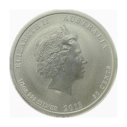 1/2 oz Silver AMERICAN MEMORIAL War in The Pacific Coin 2013 Australia - Which Mark