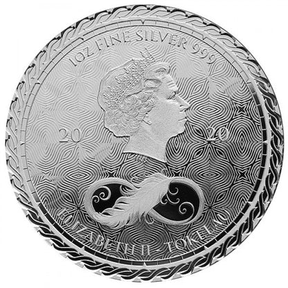 1 oz Silver CHRONOS Coin 2020 Tokelau - Which Mark