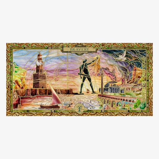 2022 Cook Islands BRAVERY Threads of Light 24k Gold Note - Which Mark
