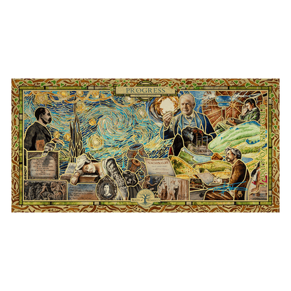 2022 Cook Islands PROGRESS Threads of Light 24k Gold Note - Which Mark