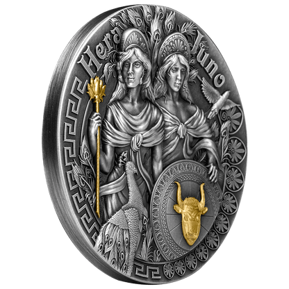 2 oz Silver HERA & JUNO Coin 2022 Niue - Which Mark