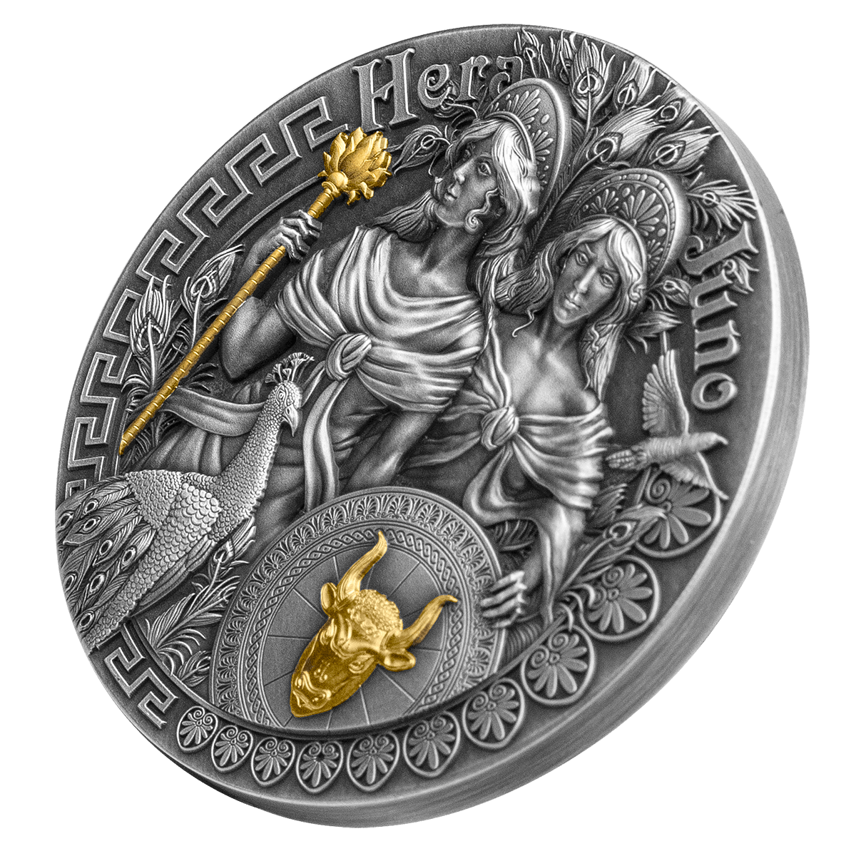 2 oz Silver HERA & JUNO Coin 2022 Niue - Which Mark