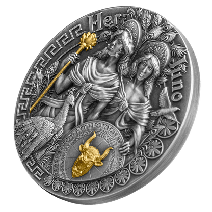 2 oz Silver HERA & JUNO Coin 2022 Niue - Which Mark