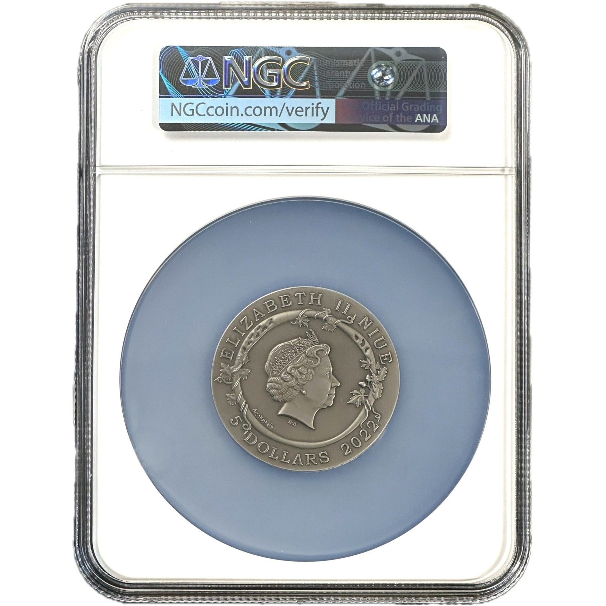 2 oz Silver MEDEA AND JASONS LOVE Myths of Love Coin MS70 2022 Niue - Which Mark