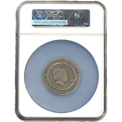 2 oz Silver MEDEA AND JASONS LOVE Myths of Love Coin MS70 2022 Niue - Which Mark