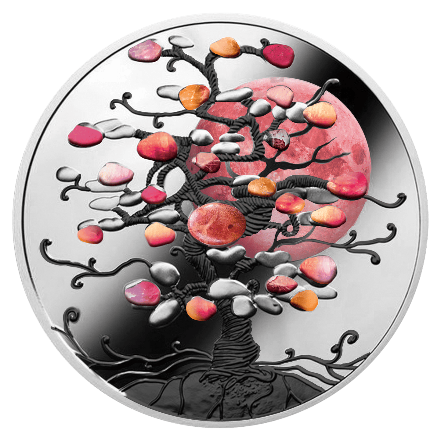 1 oz Silver THE TREE OF LUCK CORAL Coin 2022 Niue - Which Mark