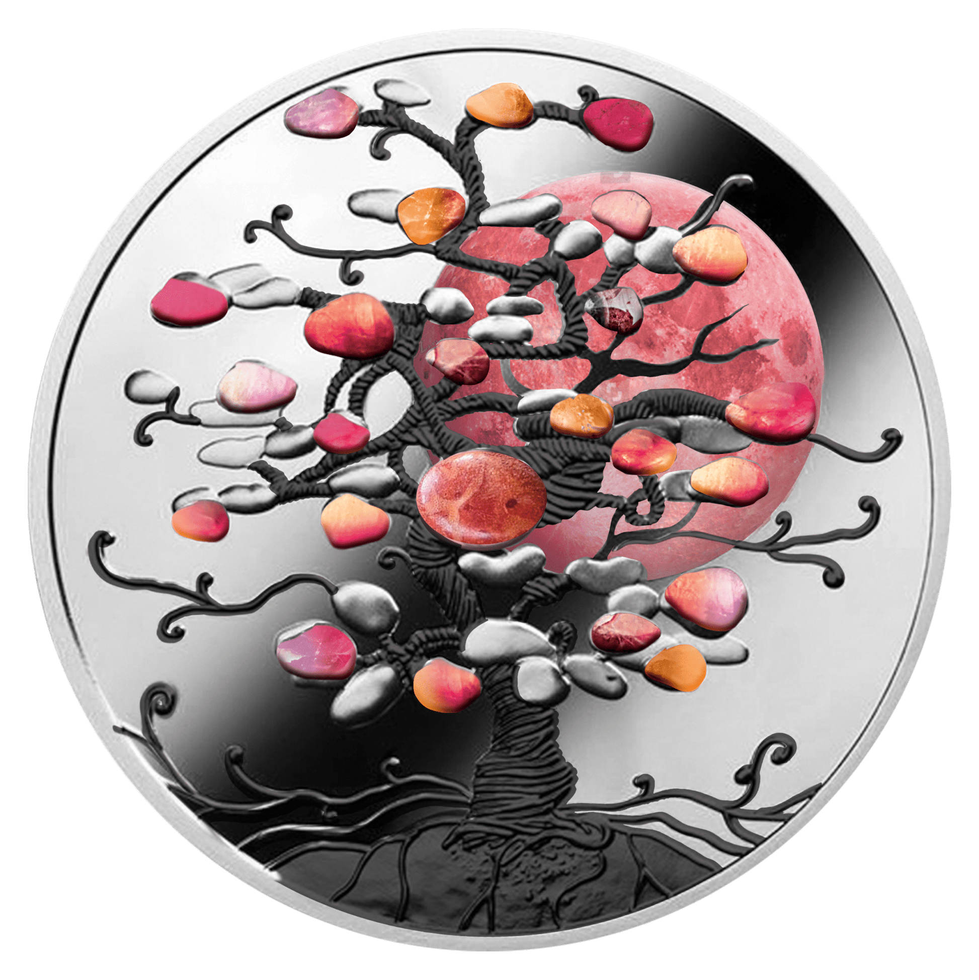 1 oz Silver THE TREE OF LUCK CORAL Coin 2022 Niue - Which Mark