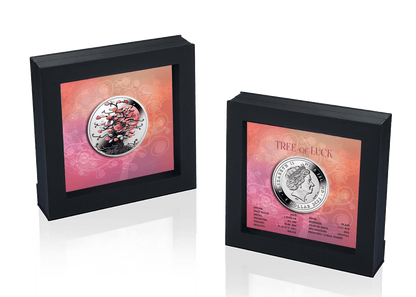 1 oz Silver THE TREE OF LUCK CORAL Coin 2022 Niue - Which Mark