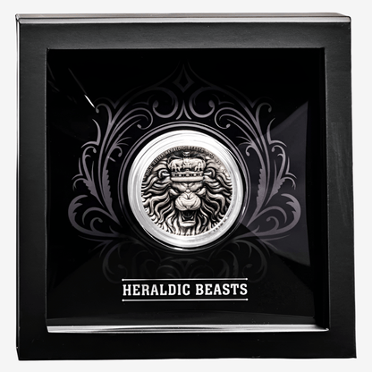 5 oz Silver HERALDIC BEASTS Silver Coin 2022 Tristan - Which Mark