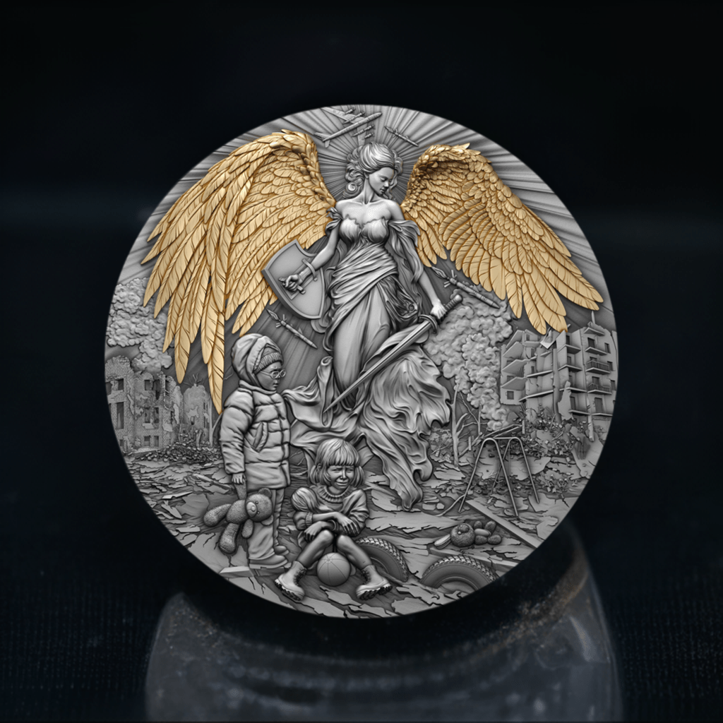 2 oz Silver GUARDIAN ANGEL Coin 2023 Cameroon - Which Mark
