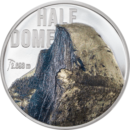 2 oz Silver HALF DOME Peaks Coin 2023 Cook Islands - Which Mark