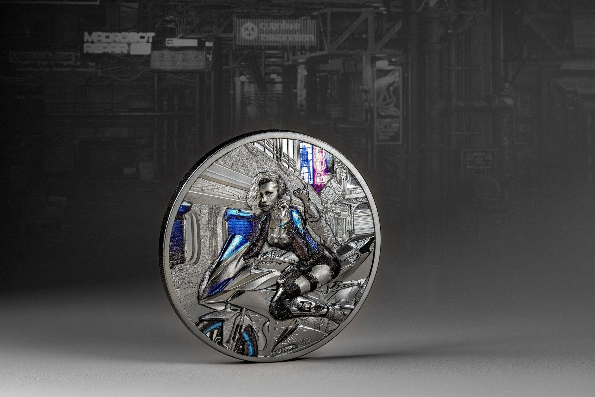 3 oz Silver CYBER QUEEN The Beginning Coin 2023 Cook Islands - Which Mark