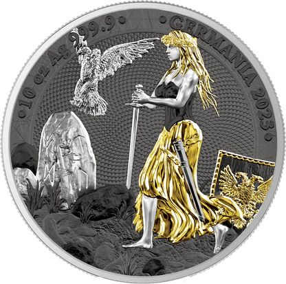 10 oz Silver GERMANIA ANA Edition Medal MS69 2023 (Germania Mint) - Which Mark